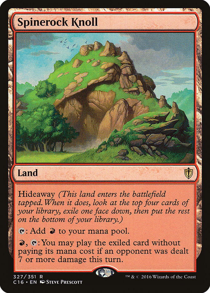 Spinerock Knoll [Order 2016] 