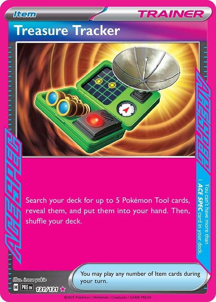 Treasure Tracker (131/131) [Scarlet &amp; Violet: Prismatic Evolutions] 