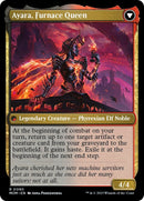 Ayara, Widow of the Realm // Ayara, Furnace Queen [March of the Machine] 