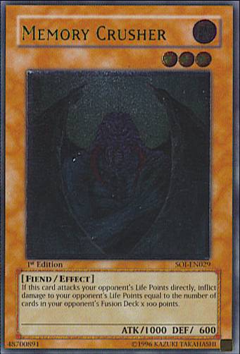 Memory Crusher (UTR) [SOI-EN029] Ultimate Rare 