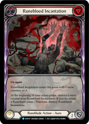 Runeblood Incantation (Red) [EVR107] (Everfest) 1st Edition Extended Art Rainbow Foil 