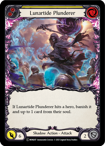 Lunartide Plunderer (Yellow) [U-MON207] (Monarch Unlimited) Unlimited Normal 