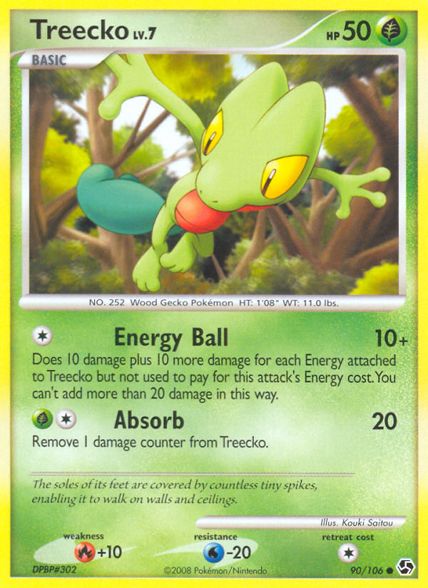 Treecko (90/106) [Diamond &amp; Pearl: Great Encounters] 