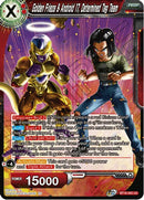 Golden Frieza &amp; Android 17, Determined Tag Team (BT16-003) [Realm of the Gods] 