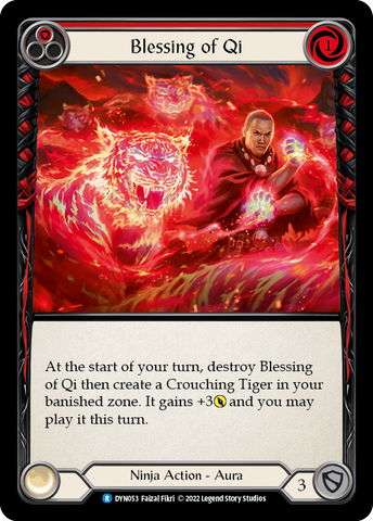 Blessing of Qi (Red) [DYN053] (Dynasty) 