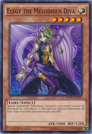 Elegy the Melodious Diva [MP15-EN130] Common 