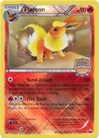 Flareon (12/108) (Regional Championship 2013 Promo) [Black &amp; White: Dark Explorers] 