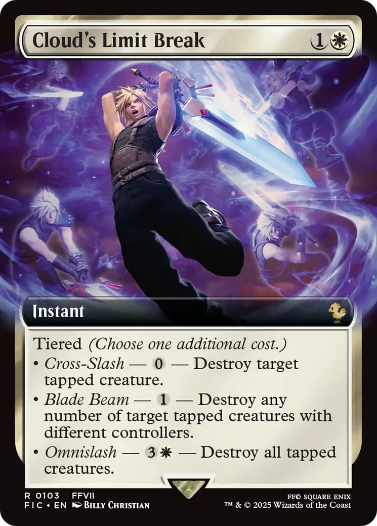 Cloud's Limit Break (Extended Art) [FINAL FANTASY Commander] 