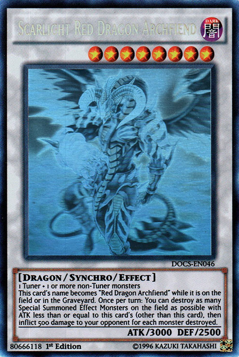 Scarlight Red Dragon Archfiend (Ghost) [DOCS-EN046] Ghost Rare 
