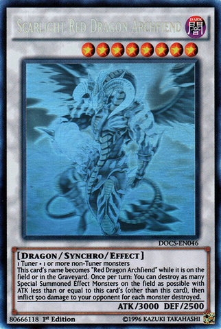 Scarlight Red Dragon Archfiend (Ghost) [DOCS-EN046] Ghost Rare 