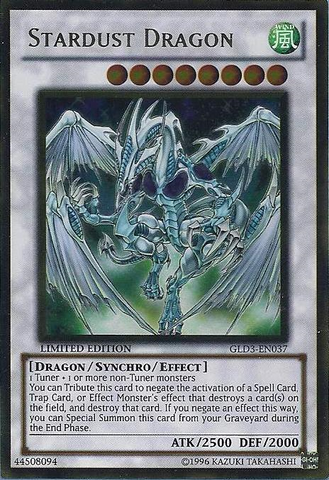 Stardust Dragon [GLD3-EN037] Gold Rare 