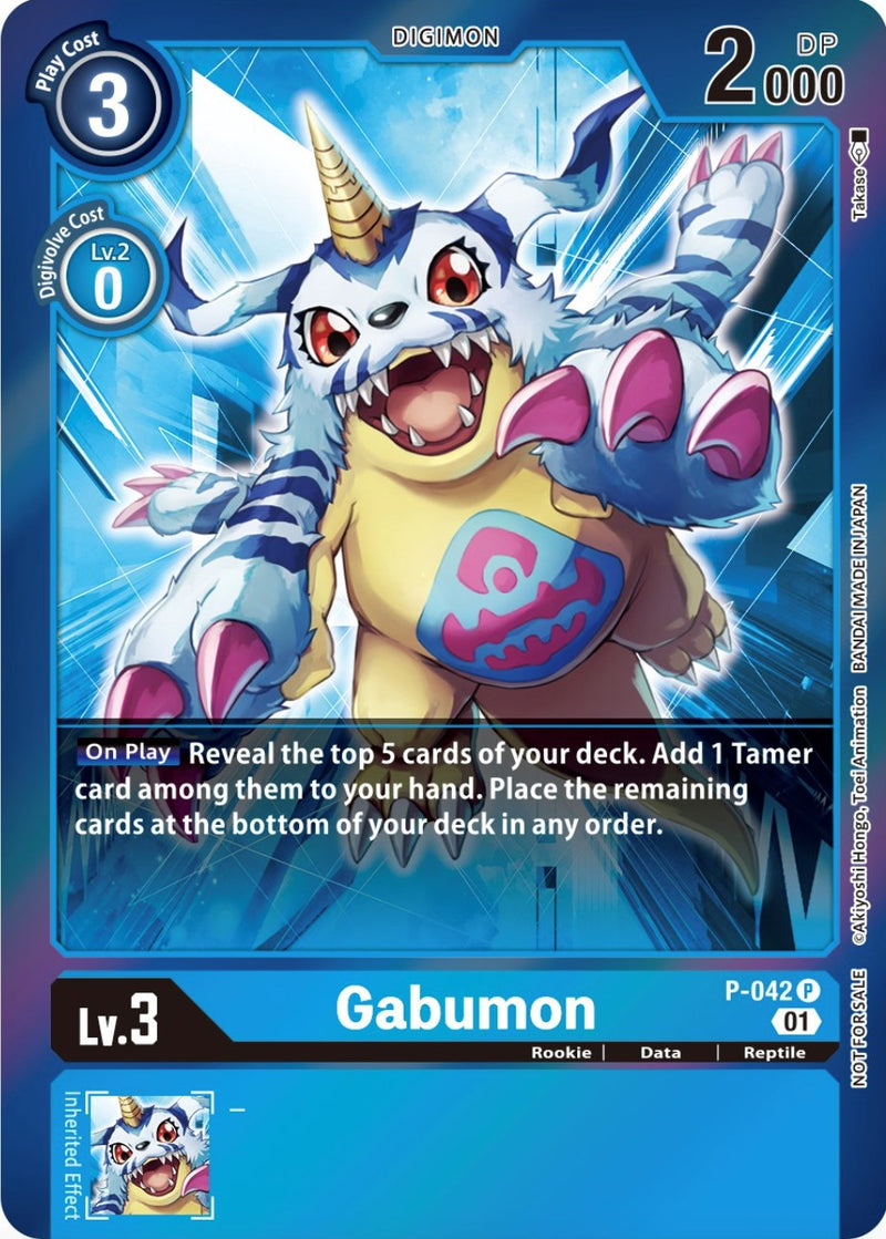 Gabumon [P-042] (Event Pack 4) [Promotional Cards] 