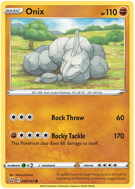 Onix (068/163) [Sword & Shield: Battle Styles]