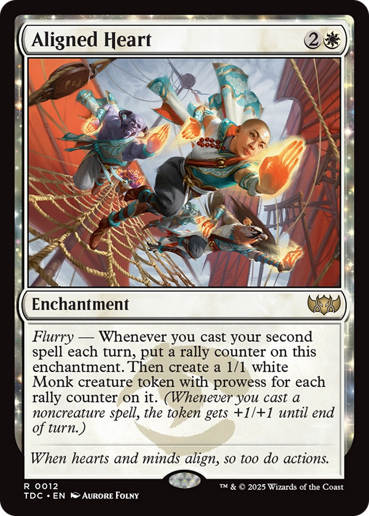 Aligned Heart [Tarkir: Dragonstorm Commander] 