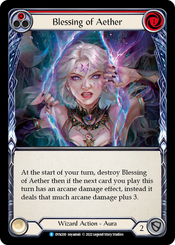 Blessing of Aether (Red) [DYN200] (Dynasty) 
