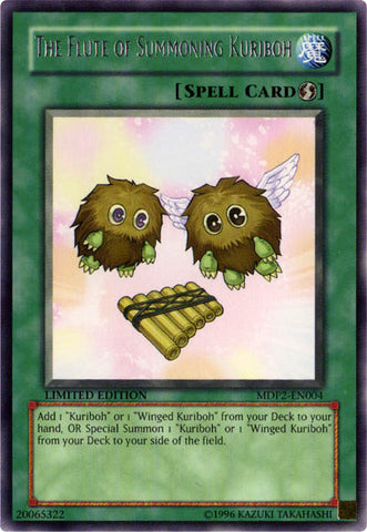 The Flute of Summoning Kuriboh [MDP2-EN004] Rare 