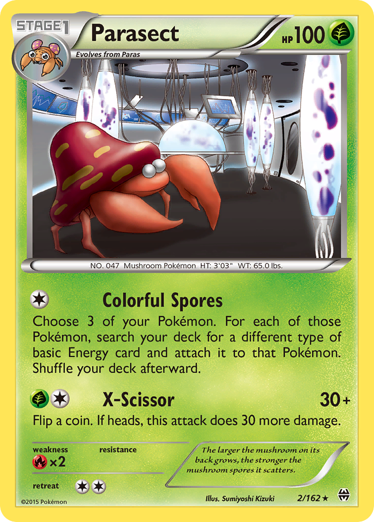 Parasect (2/162) [XY: BREAKthrough] 