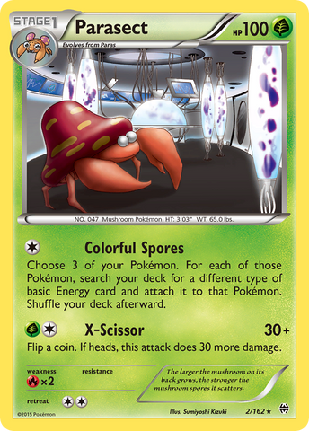 Parasect (2/162) [XY: BREAKthrough] 