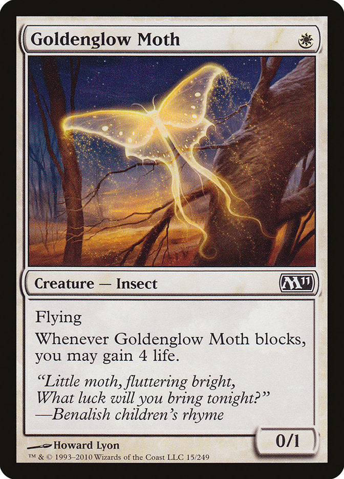 Goldenglow Moth [Magic 2011] 