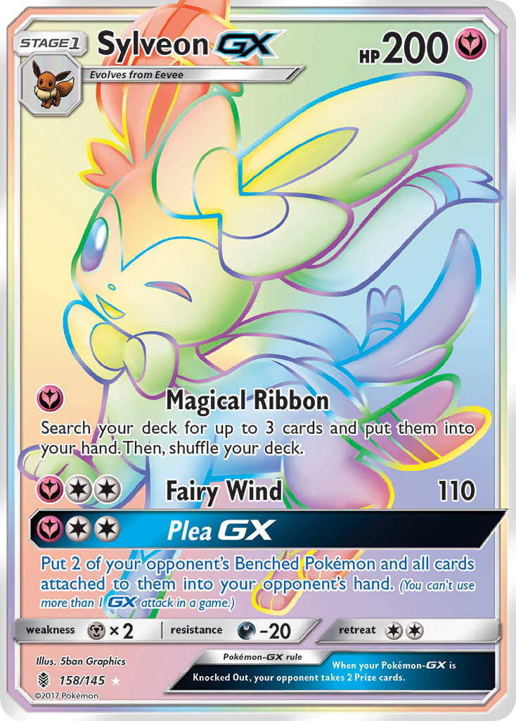 Sylveon GX (158/145) [Sun &amp; Moon: Guardians Rising] 