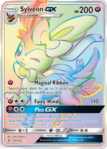Sylveon GX (158/145) [Sun &amp; Moon: Guardians Rising] 