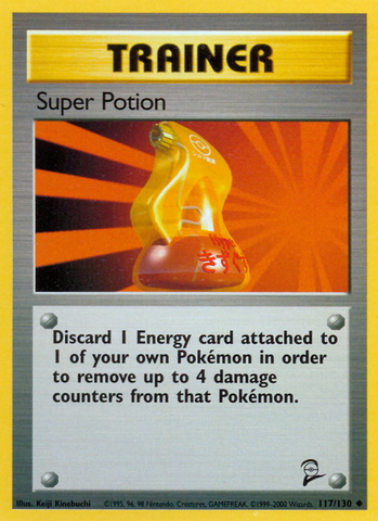 Super Potion (117/130) [Base Set 2] 