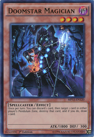 Doomstar Magician [MP15-EN120] Ultra Rare 