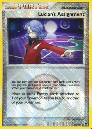 Lucian's Assignment (92/111) (League Promo) [Platinum: Rising Rivals] 