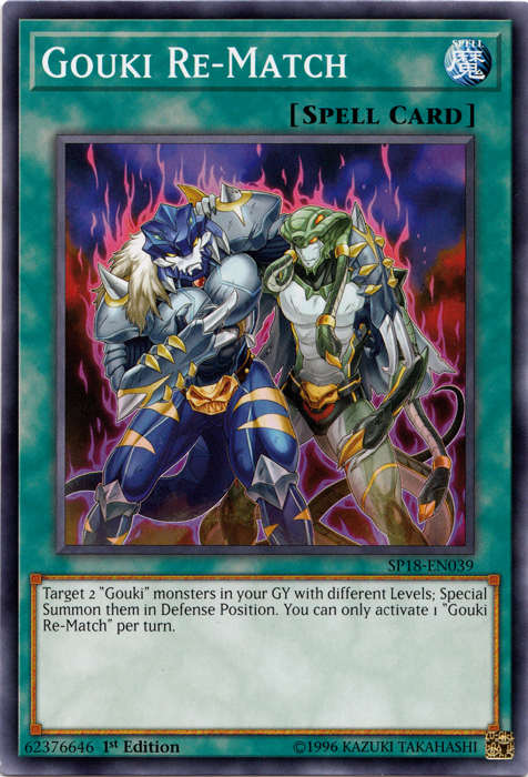 Gouki Re-Match [SP18-EN039] Common 