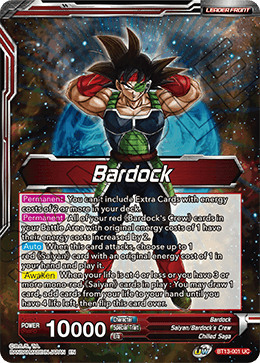 Bardock // SS Bardock, the Legend Awakened (Uncommon) (BT13-001) [Supreme Rivalry] 