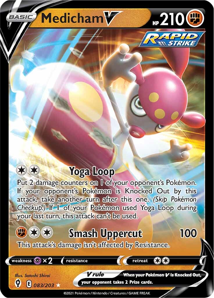 Medicham V (083/203) [Sword &amp; Shield: Evolving Skies] 