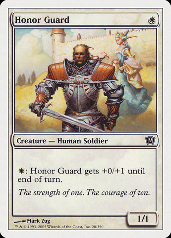 Honor Guard [Ninth Edition] 