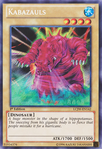 Kabazauls [LCJW-EN142] Secret Rare 