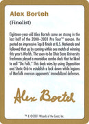 Alex Borteh Bio [World Championship Decks 2001] 