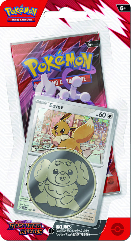 *Pre-Order* Scarlet & Violet: Destined Rivals - Single Pack Blister (Eevee)