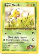Koga's Weedle (82/132) [Gym Challenge Unlimited] 