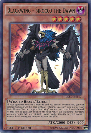 Blackwing - Sirocco the Dawn [LC5D-EN112] Ultra Rare 