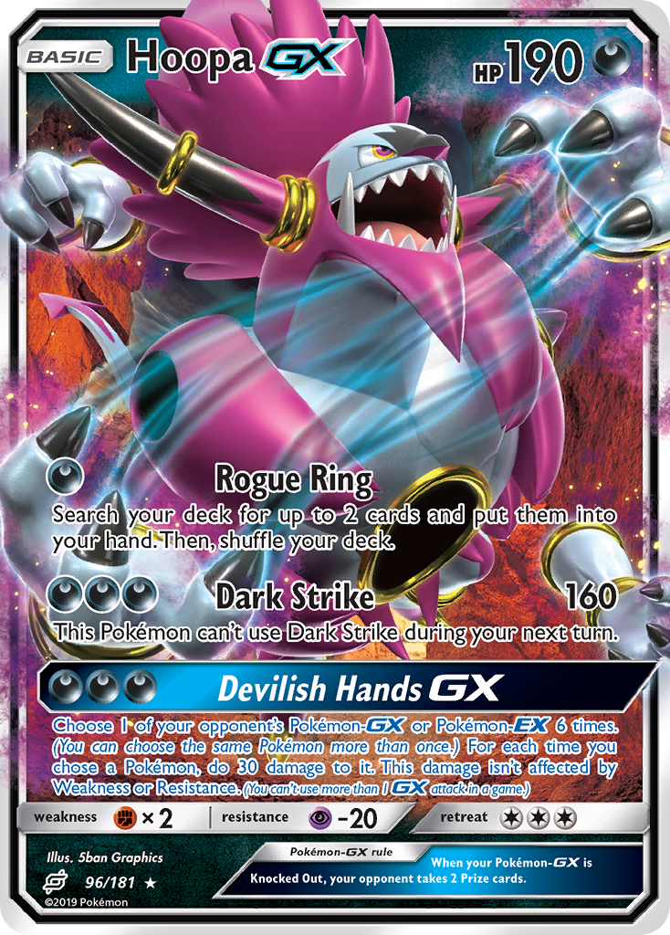 Hoopa GX (96/181) [Sun &amp; Moon: Team Up] 