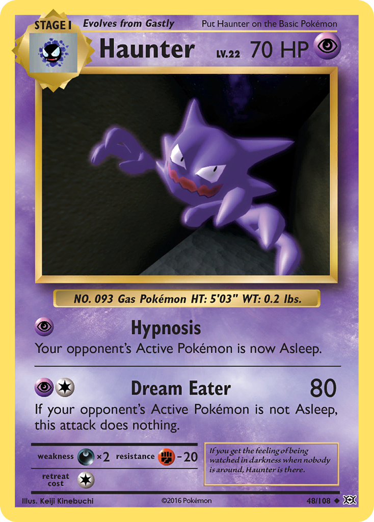 Haunter (48/108) [XY: Evolutions] 
