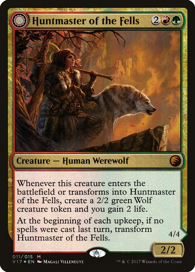 Huntmaster of the Fells // Ravager of the Fells [From the Vault: Transform] 