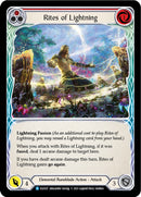 Rites of Lightning (Red) [BRI027] (Tales of Aria Briar Blitz Deck) 1st Edition Normal 