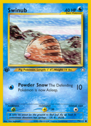 Swinub (79/111) [Neo Genesis 1st Edition] 