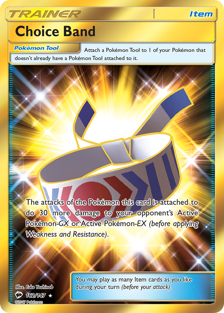 Choice Band (162/147) [Sun &amp; Moon: Burning Shadows] 