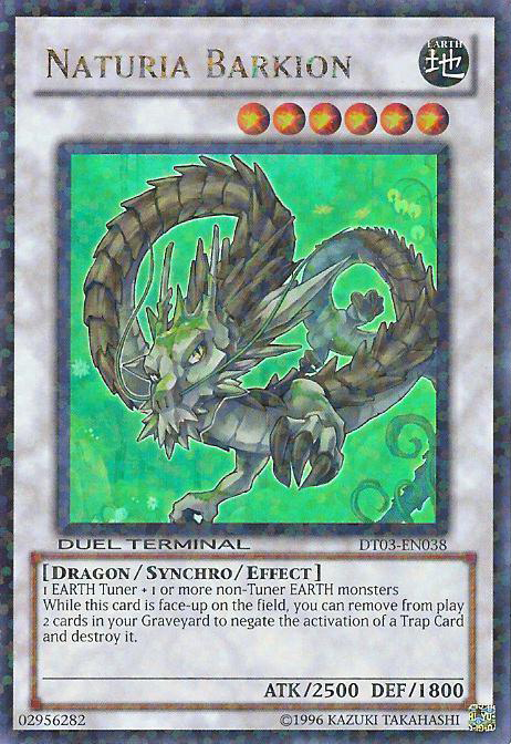 Naturia Barkion [DT03-EN038] Ultra Rare 