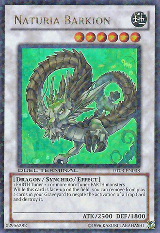 Naturia Barkion [DT03-EN038] Ultra Rare 