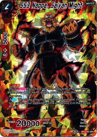 SS3 Nappa, Saiyan Might (BT7-125) [Revision Pack 2020] 