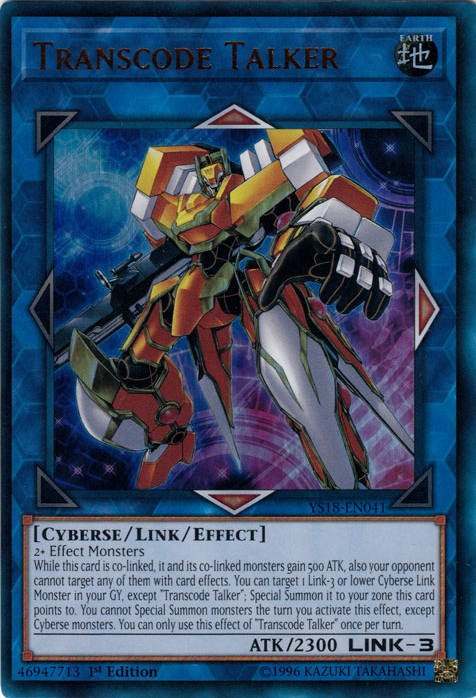 Transcode Talker [YS18-EN041] Ultra Rare 