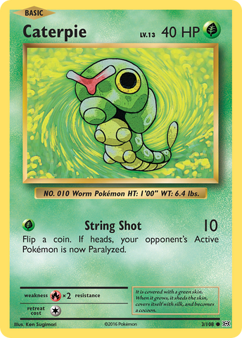 Caterpie (3/108) [XY: Evolutions] 