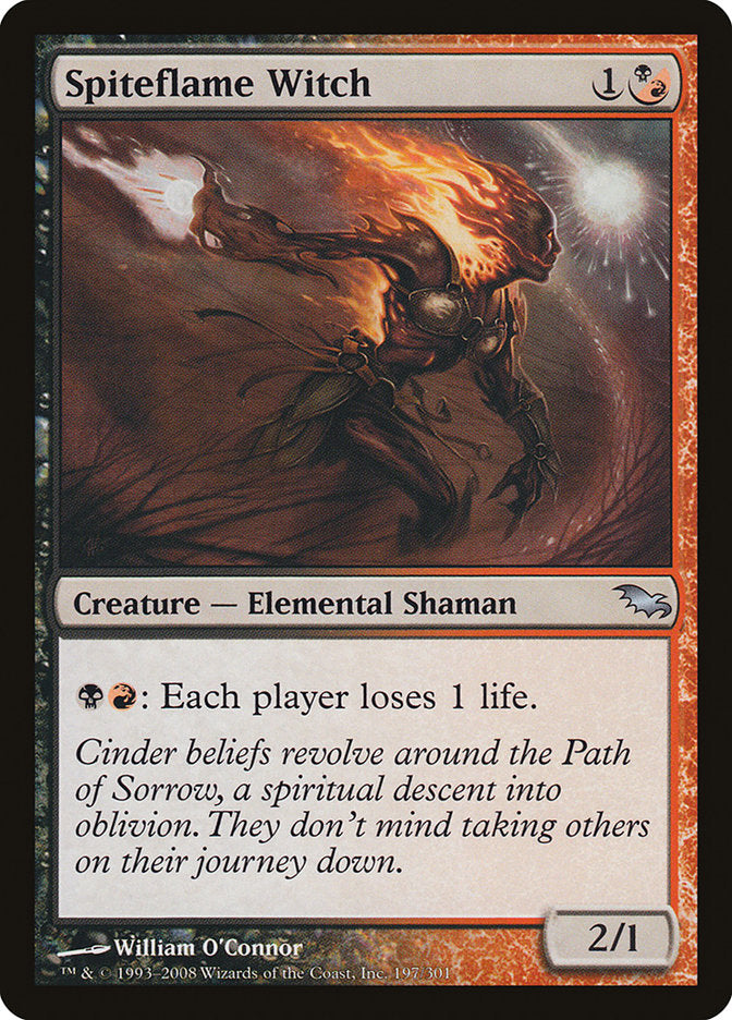 Spiteflame Witch [Shadowmoor] 