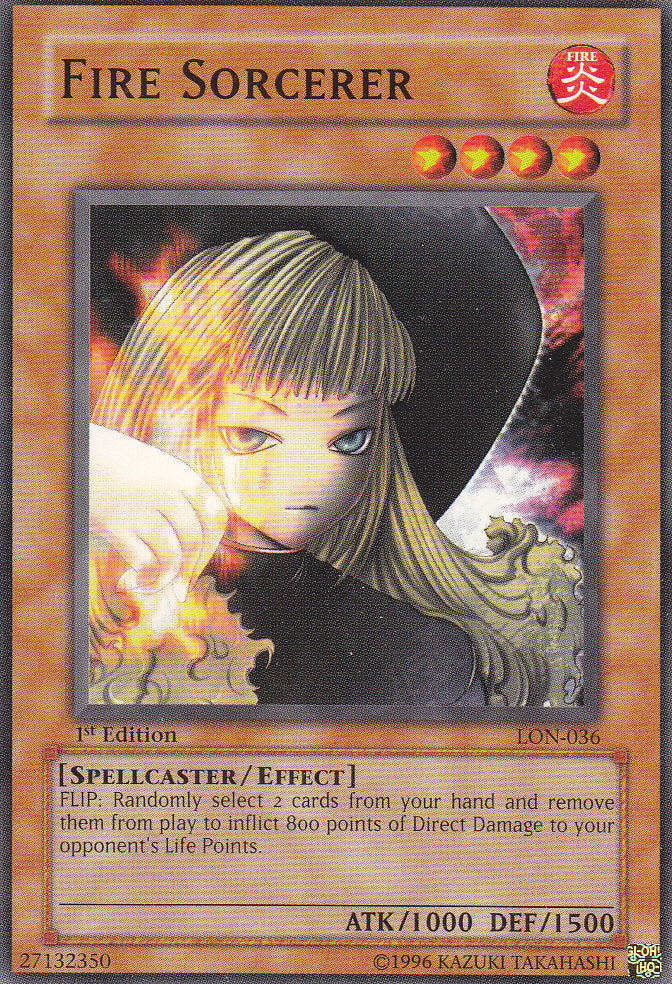 Fire Sorcerer [LON-036] Common 